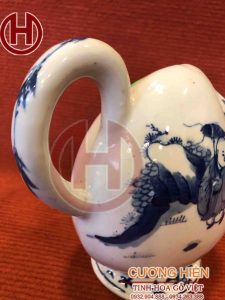 Ấm trà mẫu tử du xuân
