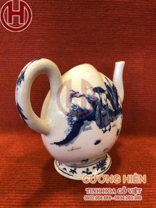 Ấm trà mẫu tử du xuân