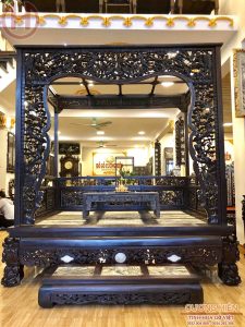 Giường long sàn phượng hoàng