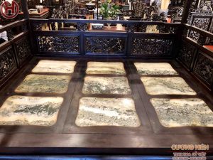 Giường long sàn phượng hoàng