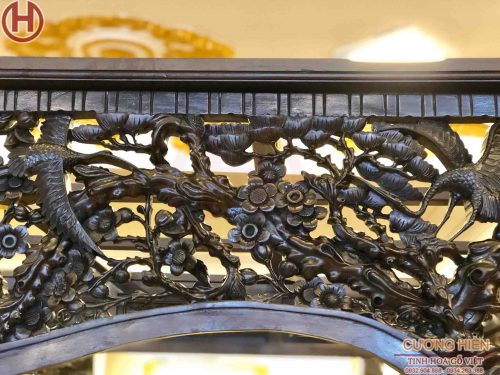 Giường long sàn phượng hoàng