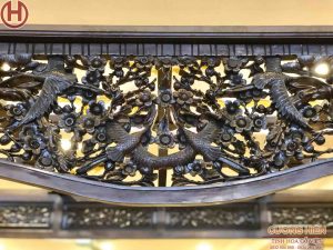 Giường long sàn phượng hoàng