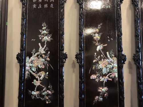 Tứ Quý Tùng Cúc Trúc Mai Khung Trúc 1