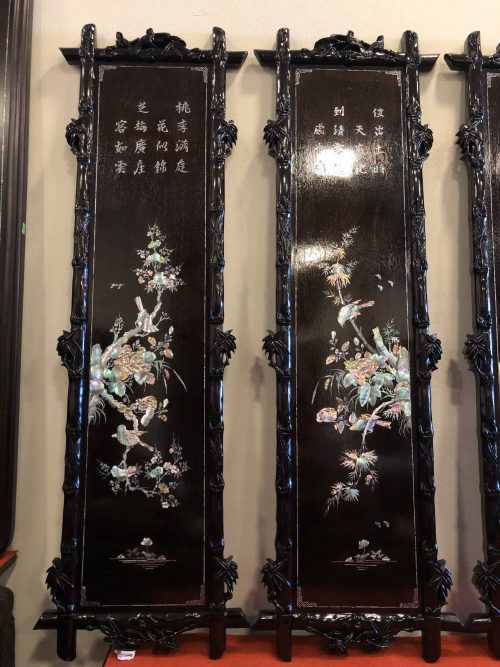 Tứ Quý Tùng Cúc Trúc Mai Khung Trúc 1