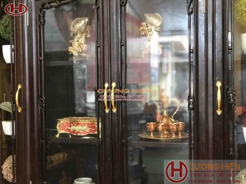 Tủ Bày Đồ Bán Nguyệt Số 01