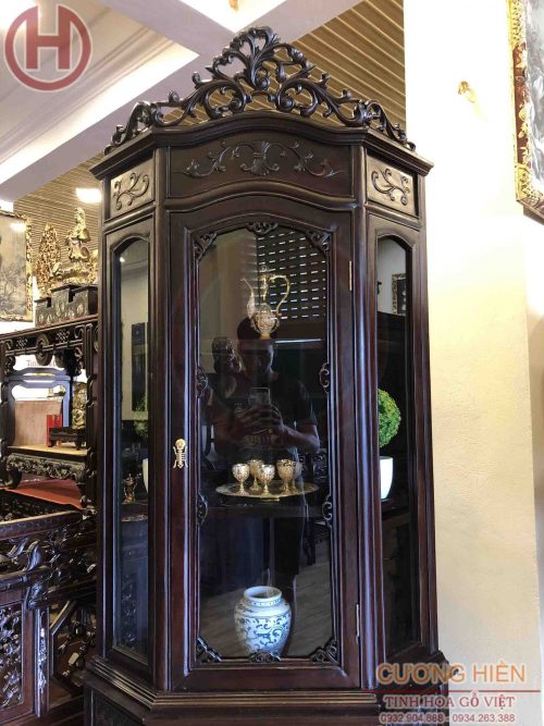 Tủ Bày Đồ Góc 90 độ
