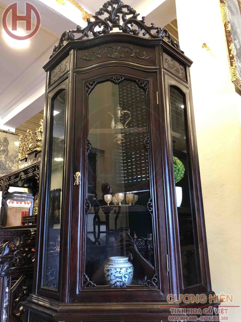 Tủ Bày Đồ Góc 90 độ