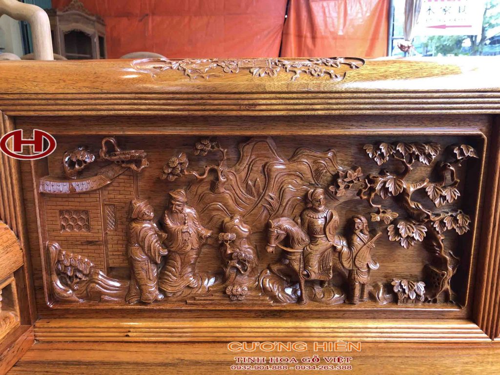 Trường Tích Tam Quốc Gỗ Gụ