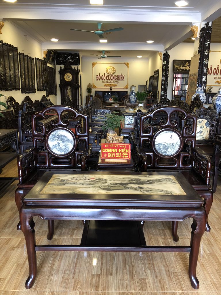 bộ bàn ghế móc mỏ