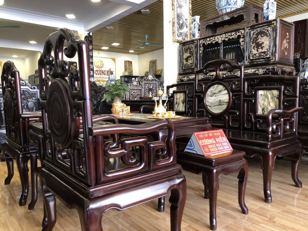 bộ bàn ghế móc mỏ