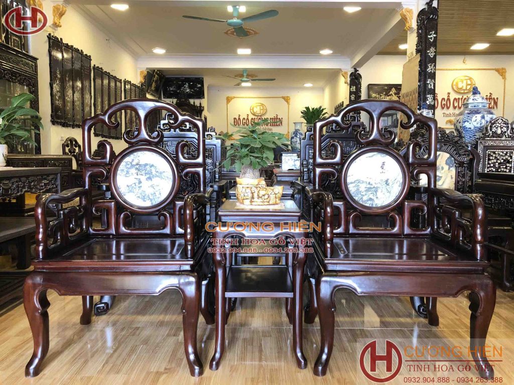 bộ bàn ghế móc mỏ