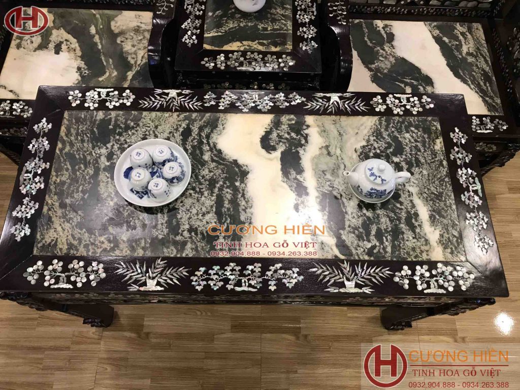 vách cẩn ốc sang trọng