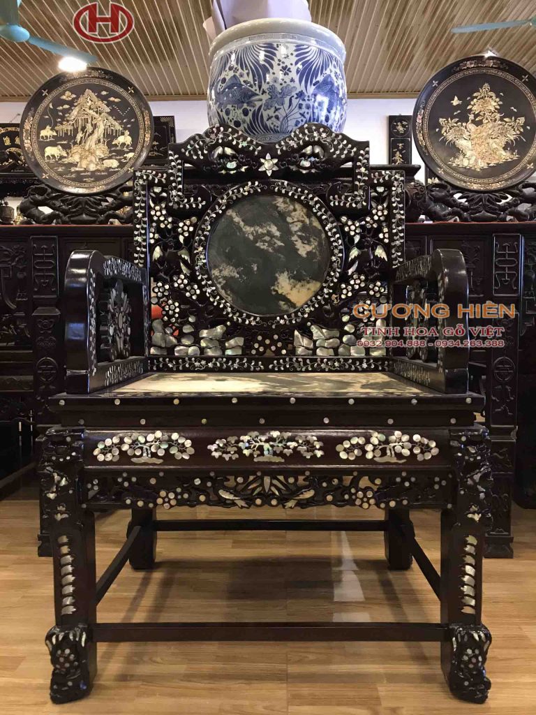 vách cẩn ốc sang trọng