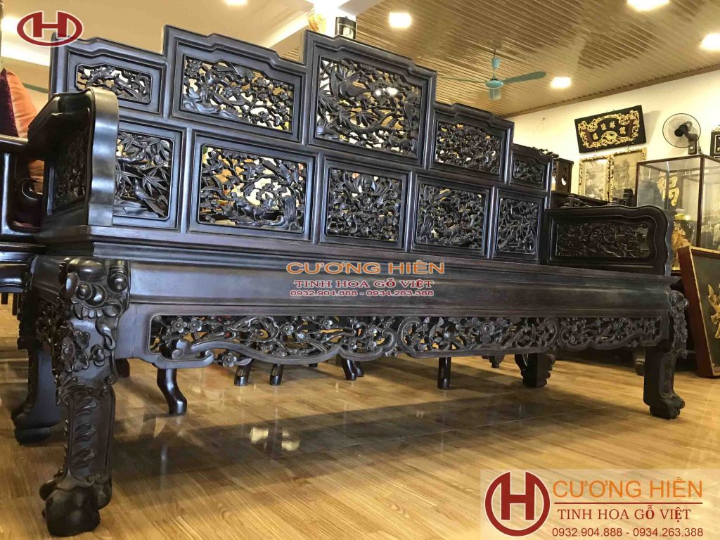 trường kỷ chạm cảnh đẹp