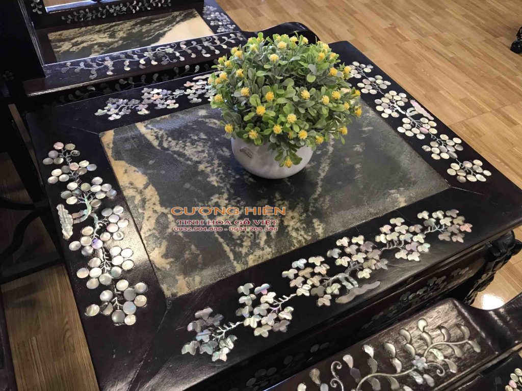 vách cẩn ốc sang trọng