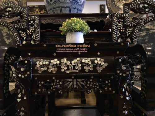 vách cẩn ốc sang trọng