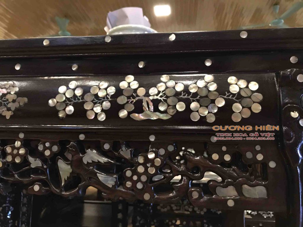 vách cẩn ốc sang trọng