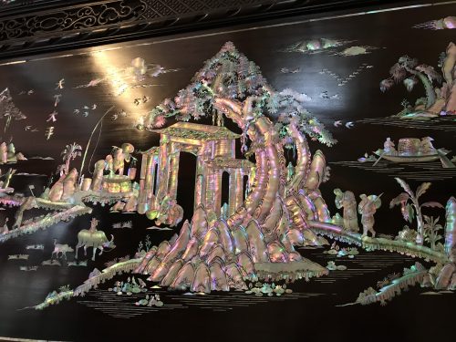 tranh gỗ đồng quê đẹp