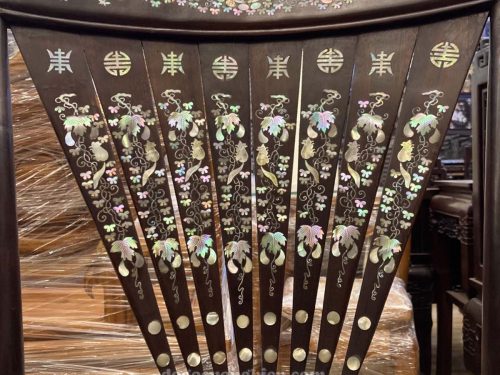 GHẾ RẺ QUẠT MIỀN TÂY BÀN MẶT LIỀN KHỐI (204004)